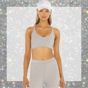 ALO Yoga Blissful Bra in Grey size M NWT!